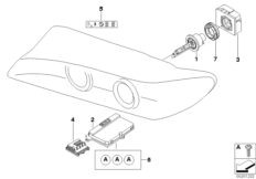 Электронные компоненты ксеноновых фар