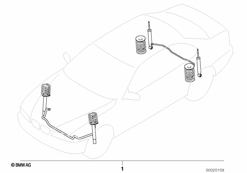 Комплект дооснащения спортивной подвески
