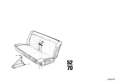 детали заднего сиденья