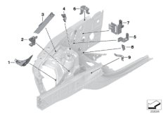 Кронштейн передка П