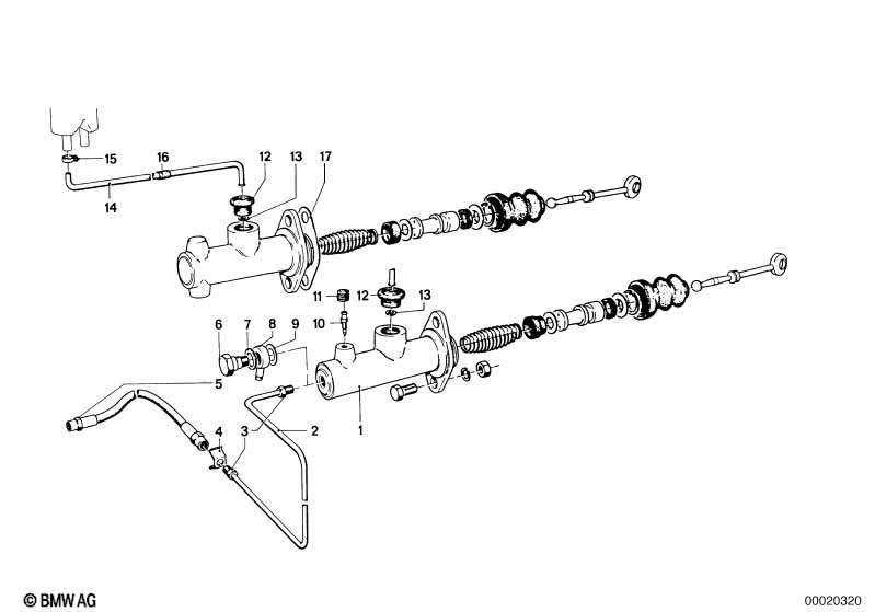 главный цилиндр сцепления