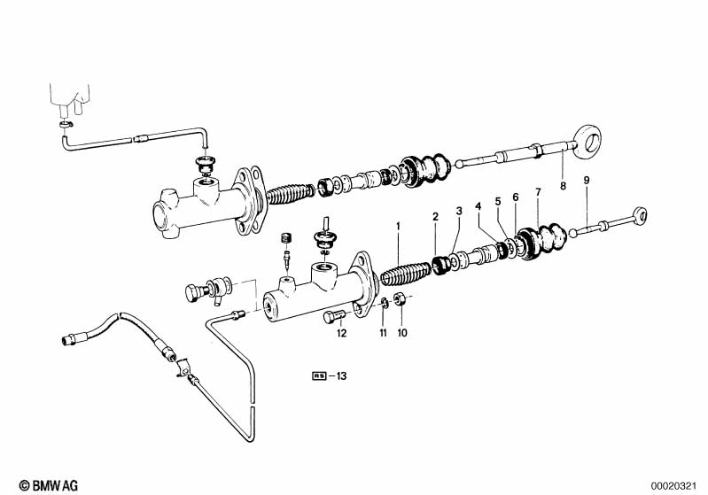 главный цилиндр сцепления