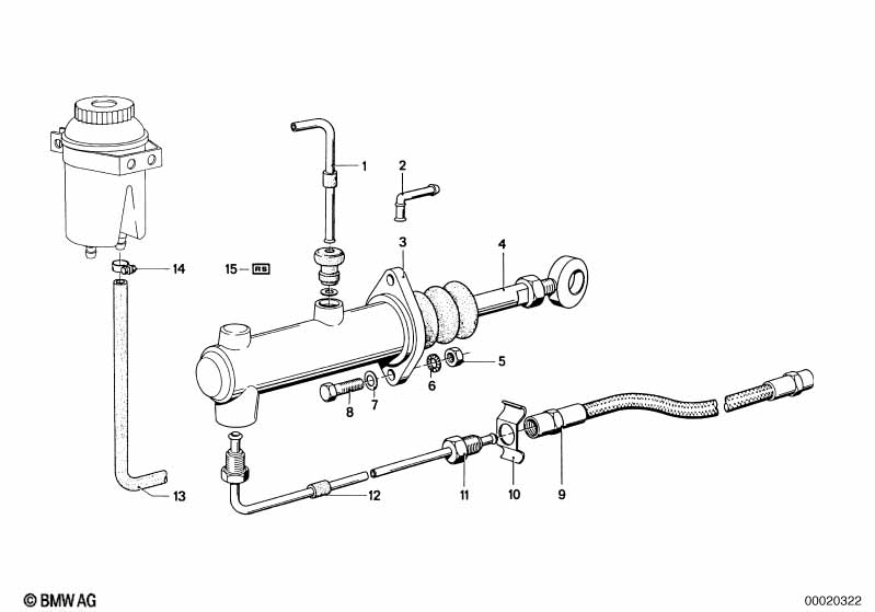 главный цилиндр сцепления
