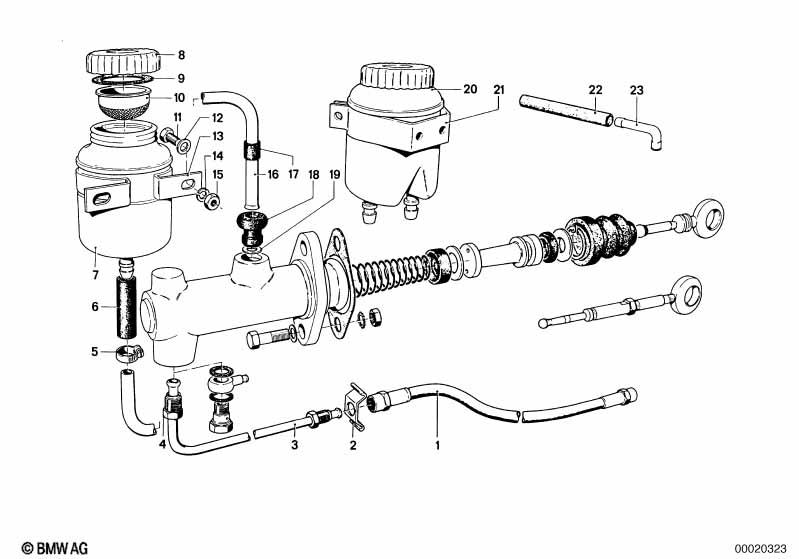 главный цилиндр сцепления