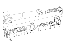 Эласт.муфта/промеж.опора карданного вала