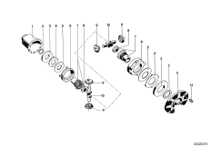 Элемент блокир.диффер.редукт.зад.моста