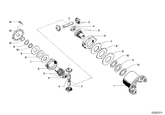 Элемент блокир.диффер.редукт.зад.моста