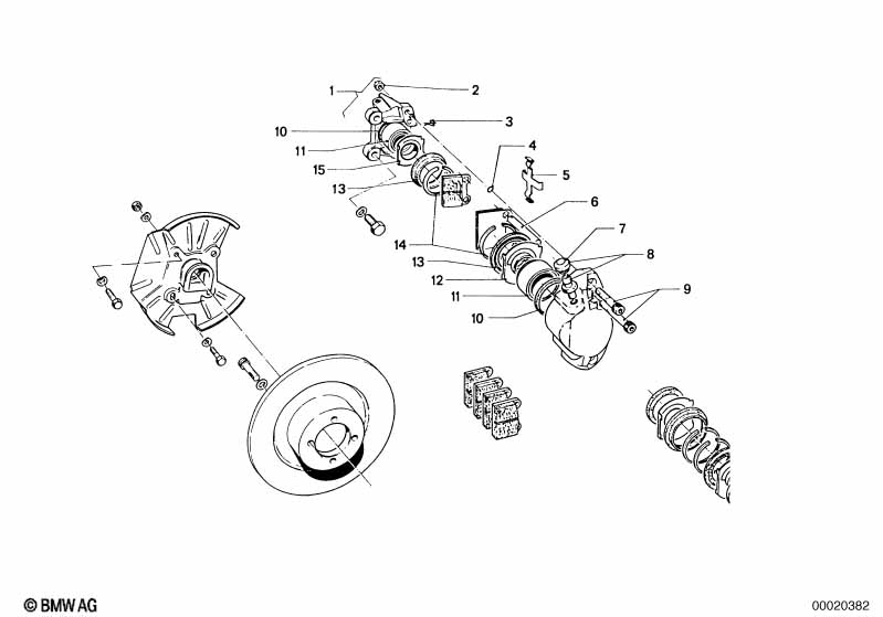 Тормозной механизм переднего колеса