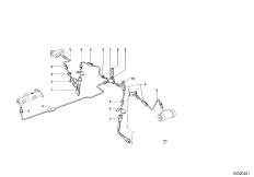 Трубопровод тормозного привода Зд