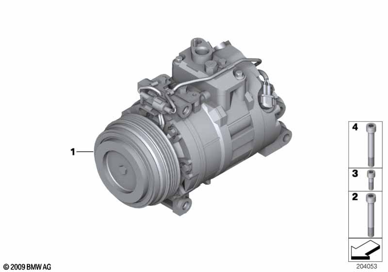 Компрессор кондиционера N63