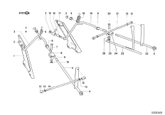 Привод педали акселератора/рычаги и тяги