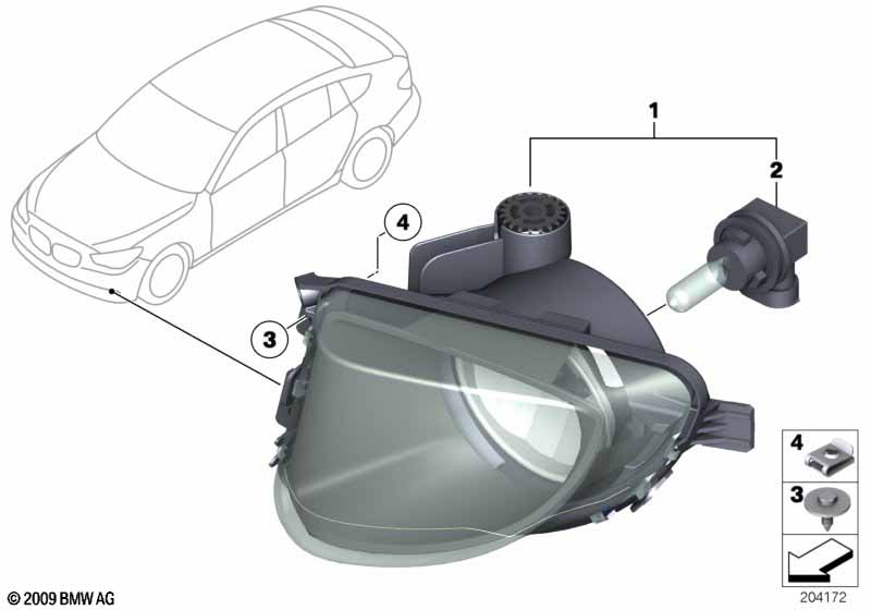 фары противотуманные