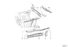 детали передка кузова