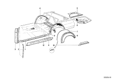 Брызговик Зд/детали днища
