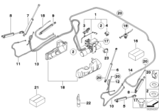 Э/гидр.детали скл.верха с э/гидр.прив.