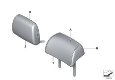 Инд.подголовник базового сиденья Зд