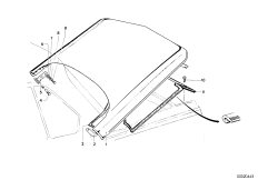 Багажная дверь/ петли/ запорный механизм