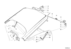 Багажная дверь/ петли/ запорный механизм
