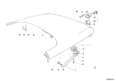 Багажная дверь/ петли/ запорный механизм