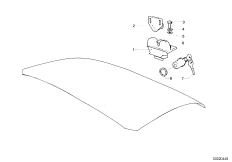 Багажная дверь/ петли/ запорный механизм