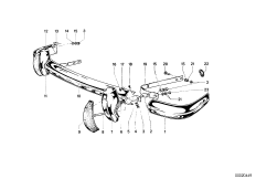 передний бампер