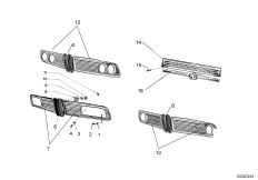 Наружные накладки / декоративные решетки