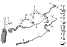 Теплообменник/трубопровод радиатора КПП