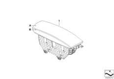 Подлокотник центр.консоли Individual