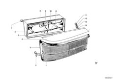 Блок задних фонарей