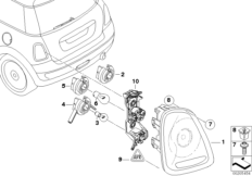 Блок задних фонарей