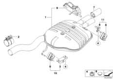 Система выпуска ОГ Зд