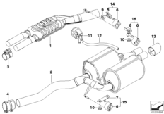 Система выпуска ОГ Зд