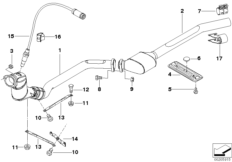 Катализатор для дизельного двигателя