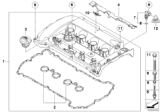 Крышка головки блока цилиндров