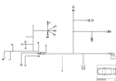 Жгут проводов двигатель/модуль КПП