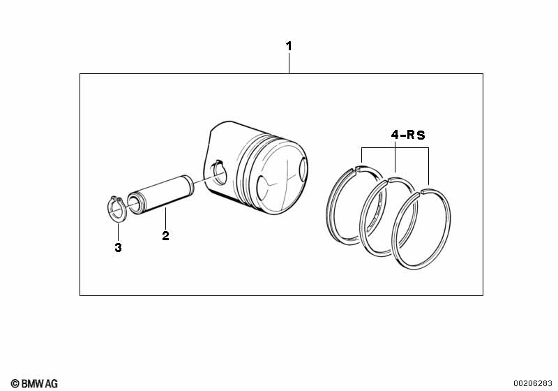 Детали поршня