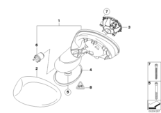 наружное зеркало заднего вида