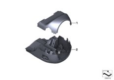 Облицовка рулевой колонки