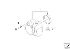 Корпус дроссельной заслонки