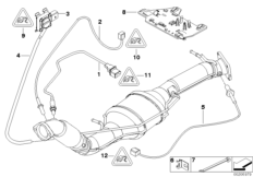 Чувствительные э-ты для сажевого фильтра