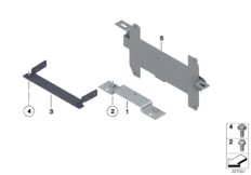 Держатель блоков управления SECURITY