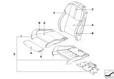 Обивка Individual спорт.сид.Пд, KA 381