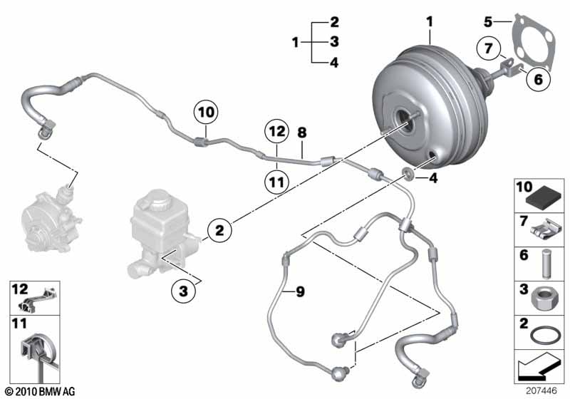 Вакуумный усилитель тормозов