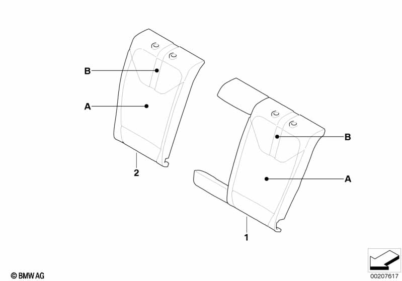 Люк в спинке спорт.сид. Indi.Зд, KA 335