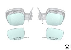 Стекло зеркала (S430A)