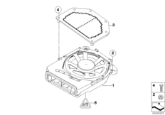 Детали центрального НЧ-динамика