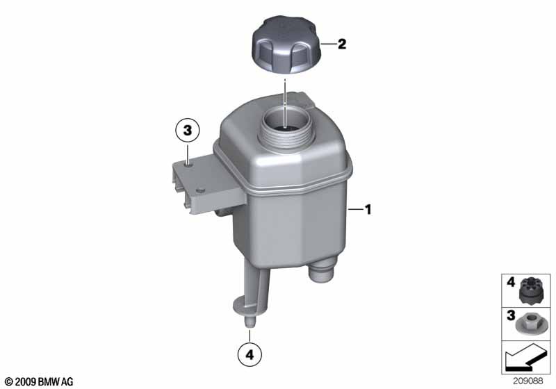 Бачок охладителя наддувочного воздуха