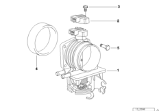 Корпус дроссельной заслонки