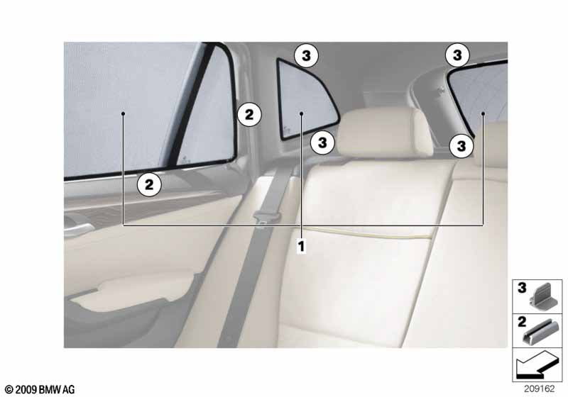 Складная защита от солнца