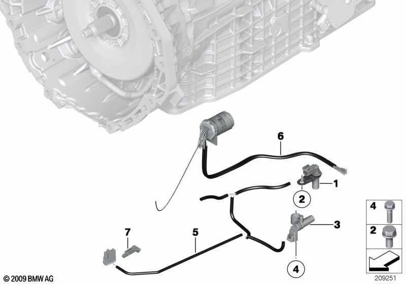 GA7AHSCD, датчики / жгуты проводов
